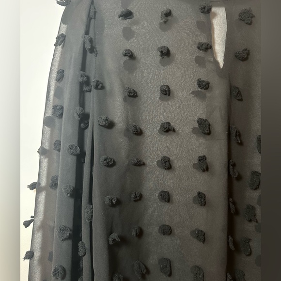 Zara Flowy Top with Pompoms - Picture 3 of 4